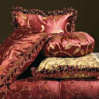 Cushions from the classic collection of sofas and armchairs Palace