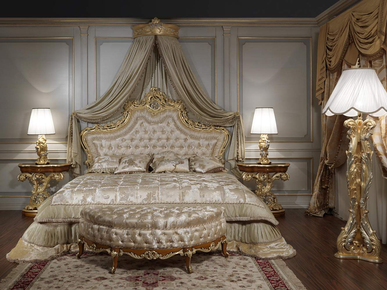 Roman baroque bed art 2012