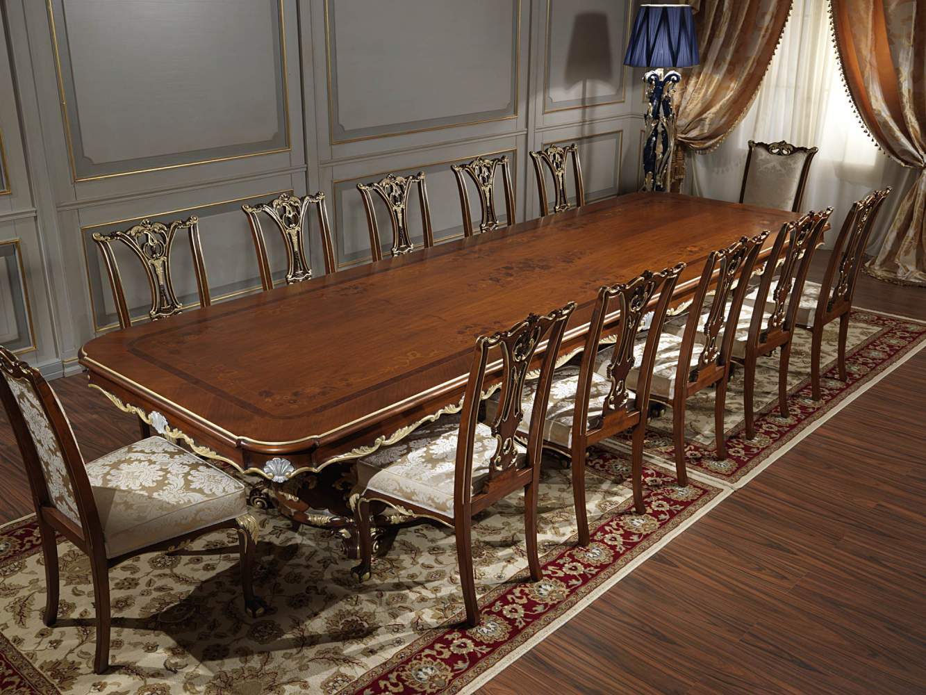 Tavolo classico soggiorno in stile Luigi XV