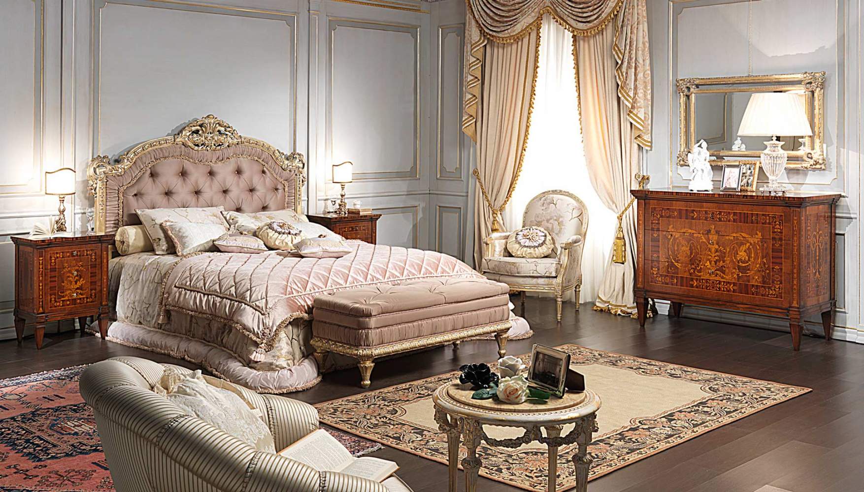 Camera da letto classica I Maggiolini